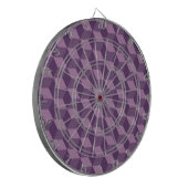 PAARS KUBES PATTERN DARTBORD (Voorkant Links)