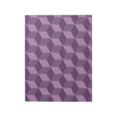 PAARS KUBES PATTERN NOTITIEBLOK (Linkerzijde)