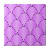 Paars kunstdecodesign tegeltje (Voorkant)