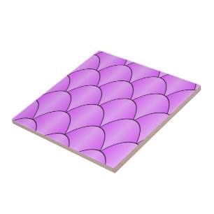 Paars kunstdecodesign tegeltje