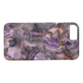 Paars kwartz Case-Mate iPhone case (Achterkant (Horizontaal))