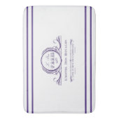 Paars L. hotel Des Royales Bath Mat (Voorkant Verticaal)