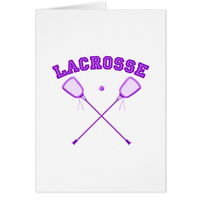 Paars Lacrosse Logo (Voorkant)