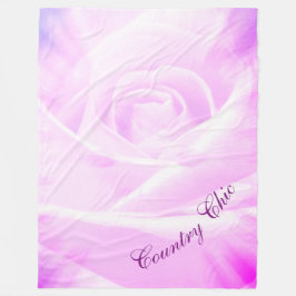  paars landontwerp fleece deken