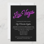 Paars Las Vegas Sparkles Post Wedding Invitation Kaart<br><div class="desc">Dit Las Vegas Post Wedding Reception wordt geaccenteerd met een dun paars type op een zwarte achtergrond, die het voor het koppel perfect maakt dat in Las Vegas opkwam. Het maakt deel uit van het Paarse Las Vegas Sparkles Wedding Collectie. Als extra coördinerende punten nodig zijn, enkel contacteer ons bij...</div>