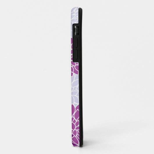 Paars lavender Flowers Patroon Case-Mate iPhone Case (Achterkant/links)