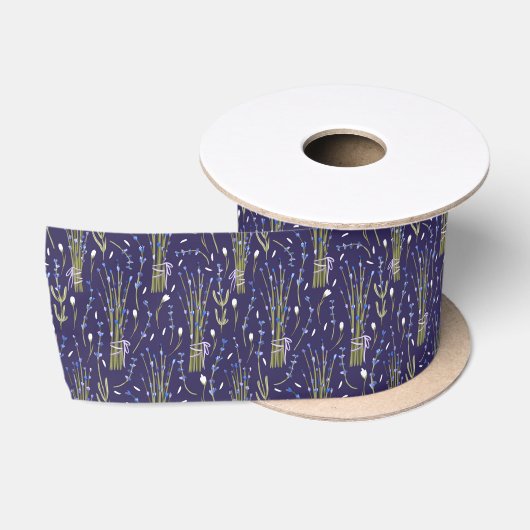 Paars lavender Satin Ribbon Satijnen Lint (Spoel)