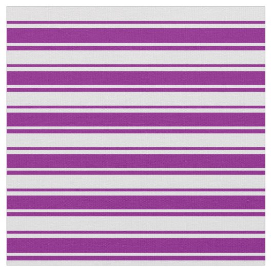 Paars & lavender Striped Patroon Stof (Close Up)