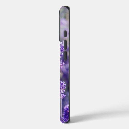 Paars lavenderveld Case-Mate iPhone case (Achterkant / Links)