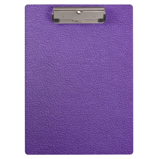 Paars leder klembord (Voorkant)
