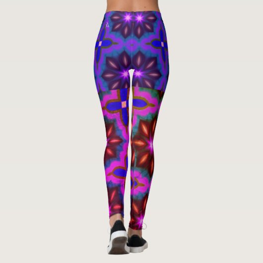 Paars Leggings (Achterkant)