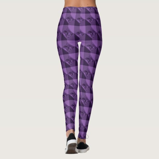 Paars Leggings (Achterkant)