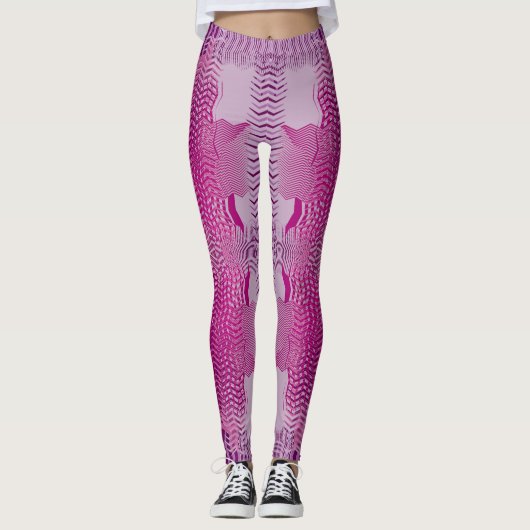 Paars Leggings (Voorkant)