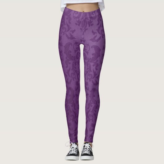 Paars Leggings (Voorkant)