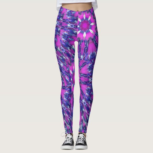 Paars Leggings (Voorkant)