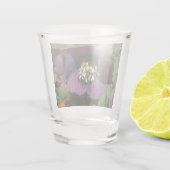 Paars Lenten Roos Shot Glas (Achterkant)