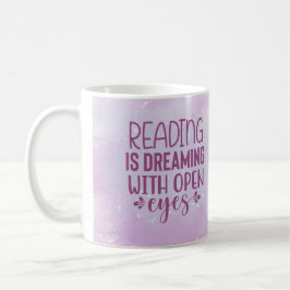 Paars lezen is dromen met open ogen koffiemok