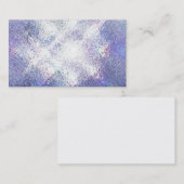 paars licht Psychic Yoga Reiki Visitekaartjes (Voorkant / Achterkant)