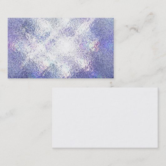 paars licht Psychic Yoga Reiki Visitekaartjes (Voorkant / Achterkant)