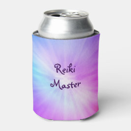 Paars licht Reiki Master-ontwerp Blikjeskoeler