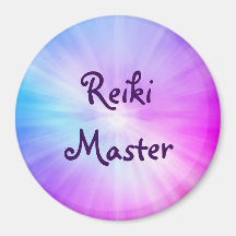 Paars licht Reiki Master-ontwerp