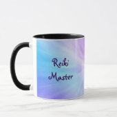 Paars licht Reiki Master-ontwerp Mok (Links)