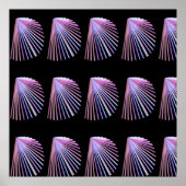 Paars lijnontwerp voor elk ontwerp van de band poster (Voorkant)