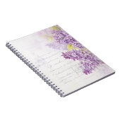 Paars Lila Notitieboek (Rechterzijde)