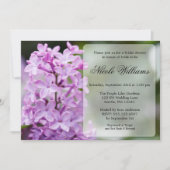 Paars Lila Vrijgezellenfeest Kaart (Voorkant)