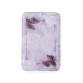 Paars Lilacs Bath Mat (Voorkant Verticaal)
