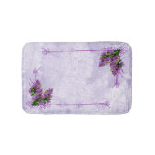 Paars Lilacs Bath Mat (Voorkant)