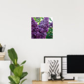 Paars Lilacs Poster Prints (Thuiskantoor)
