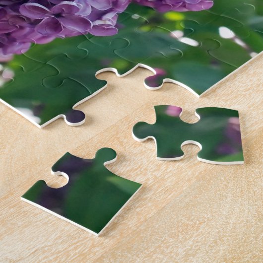 Paars Lilacs Puzzle Legpuzzel (Zijkant)
