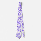 Paars Lines Patton Stropdas (Voorkant)