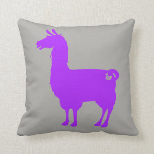 Paars Llama Pillow Kussen