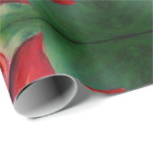 Paars Lotus Matte Wrapping Paper Cadeaupapier (Rol Hoek)