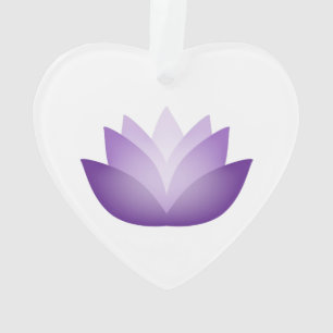 Paars Lotus Ornament