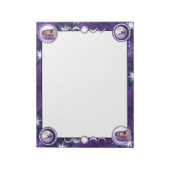 Paars-maankind Notitieblok (Linkerzijde)