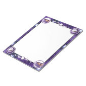 Paars-maankind Notitieblok (Schuin)