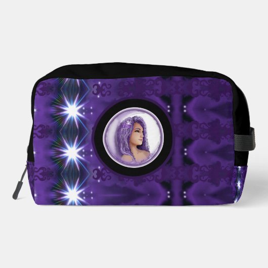 Paars-maankind Toilettasje (Achterkant)