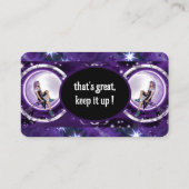 Paars-maankind Visitekaartje (Achterkant)