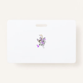 Paars-Magenta, roodachtig Sinaasappel, thealish Bl Badge