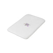 Paars-Magenta, roodachtig Sinaasappel, thealish Bl Badmat (Gekanteld)