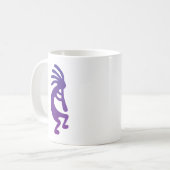 Paars Magic Kokopelli Koffiemok (Voorkant links)
