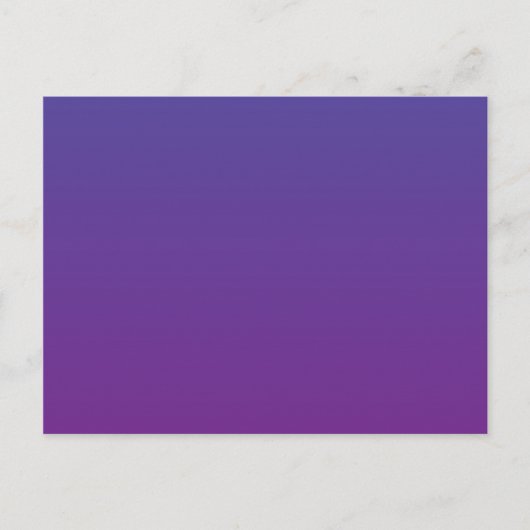 Paars Magisch Briefkaart (Voorkant)