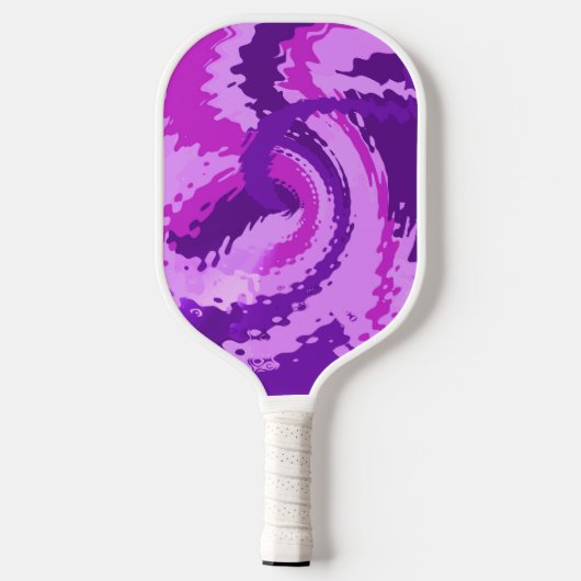 Paars Magisch Pickleball Paddle (Achterkant)