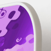 Paars Magisch Pickleball Paddle (Links Detail)