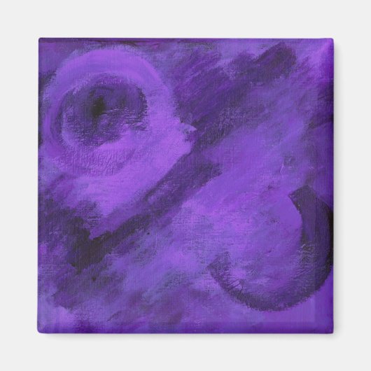 Paars Magneet (Voorkant)