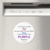 Paars Magnet (Insitu (Vaatwasser))