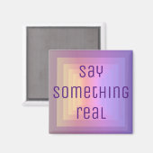 Paars Magnet (Voorkant / Achterkant)